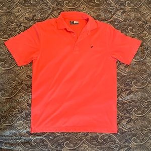 Callaway (opti•dri) : coral, polo golf shirt M